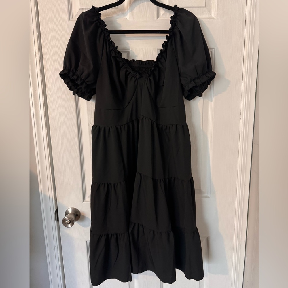 Milkmaid style dress